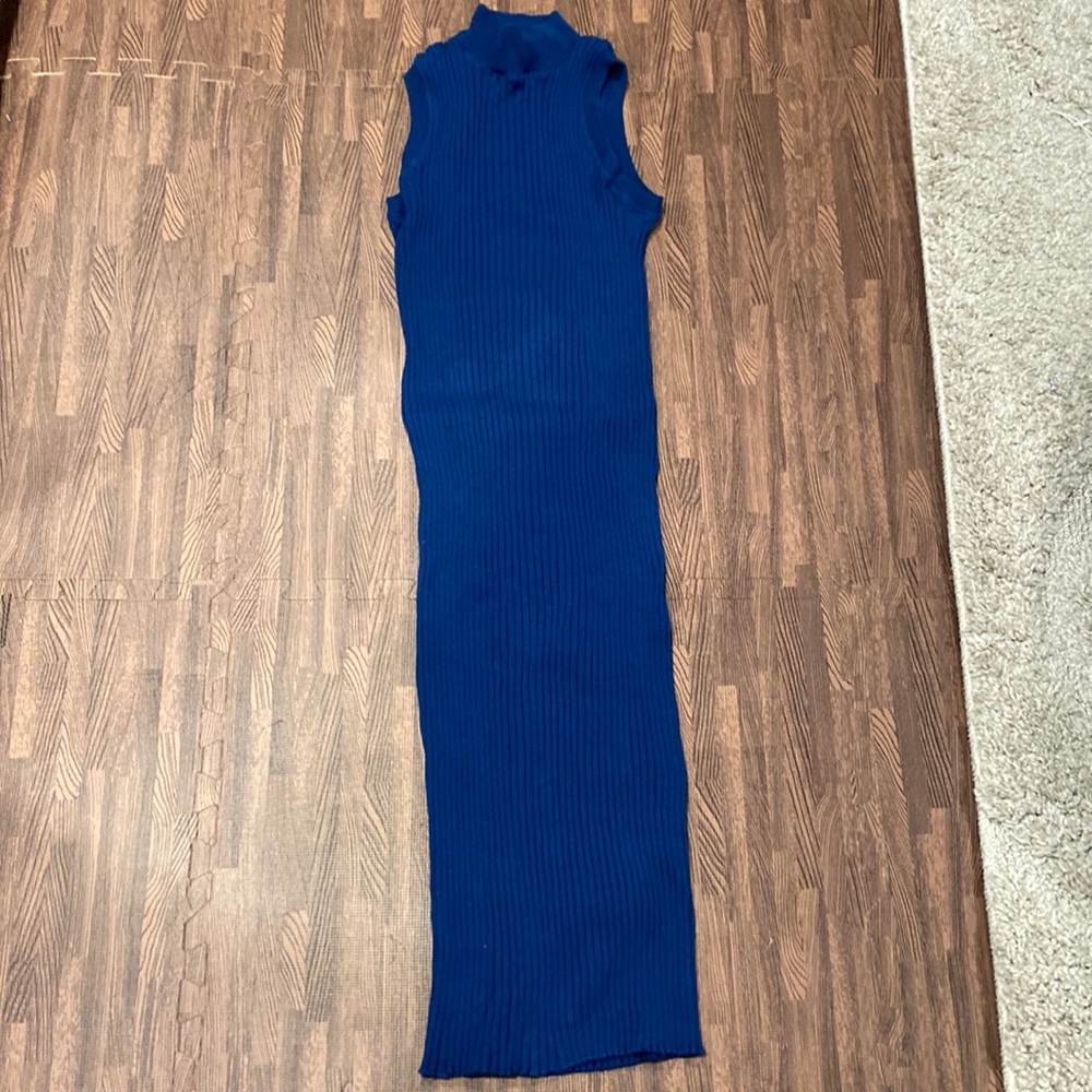 Zara rib knit Dress.SZ M-L